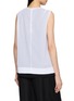 Back View - Click To Enlarge - THE ROW - Enzel Layered Cotton Top