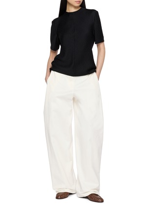 Figure View - Click To Enlarge - THE ROW - Cala Silk Top