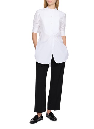 Figure View - Click To Enlarge - THE ROW - Darios Straight Leg Wool Pants