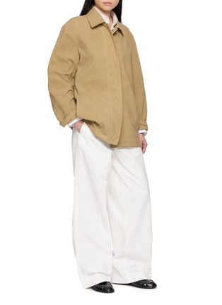 Figure View - Click To Enlarge - THE ROW - Baeza Structured Cotton Jacket