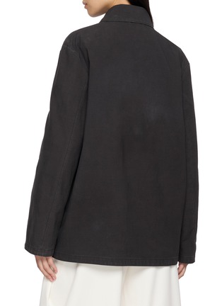 Back View - Click To Enlarge - THE ROW - Baeza Cotton Jacket
