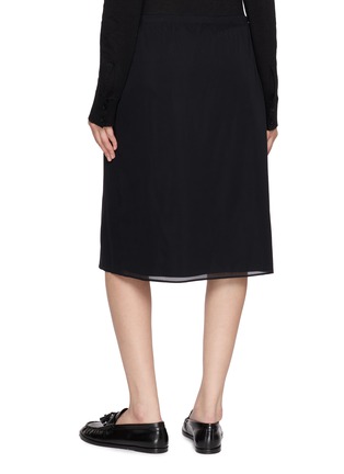 Back View - Click To Enlarge - THE ROW - Ivera Midi Skirt