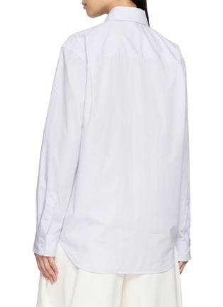 Back View - Click To Enlarge - THE ROW - Gavina Cotton Shirt