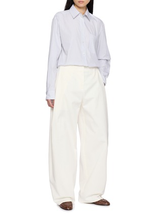 Figure View - Click To Enlarge - THE ROW - Gavina Cotton Shirt