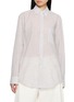 THE ROW Dalan Check Cotton Shirt
