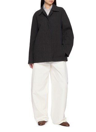 Figure View - Click To Enlarge - THE ROW - Dalan Check Cotton Shirt