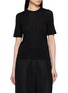 THE ROW Etina Rib Cotton Knit T-Shirt