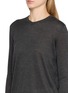  - THE ROW - Ondre V-neck Cashmere Silk Top