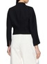Back View - Click To Enlarge - THE ROW - Bastien Cropped Cotton Jacket