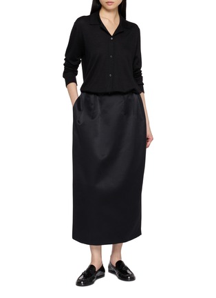 Figure View - Click To Enlarge - THE ROW - Camin Midi Skirt