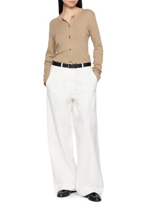 Figure View - Click To Enlarge - THE ROW - Okino Crewneck Knit Cardigan
