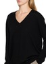  - THE ROW - Onofre V-neck Cashmere Knit Top