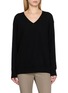 THE ROW Onofre V-neck Cashmere Knit Top