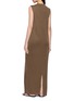 Back View - Click To Enlarge - THE ROW - Oiva Silk Jersey Column Dress