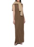 Figure View - Click To Enlarge - THE ROW - Oiva Silk Jersey Column Dress
