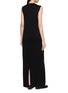 Back View - Click To Enlarge - THE ROW - Oiva Silk Jersey Column Dress