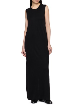 Figure View - Click To Enlarge - THE ROW - Oiva Silk Jersey Column Dress