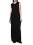 Figure View - Click To Enlarge - THE ROW - Oiva Silk Jersey Column Dress