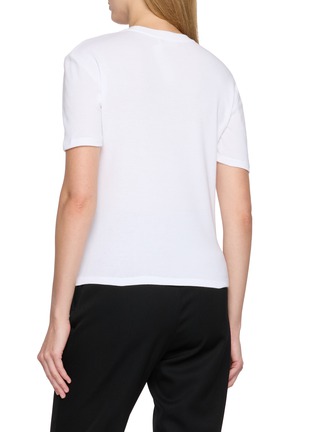 Back View - Click To Enlarge - THE ROW - Etina Cotton T-Shirt