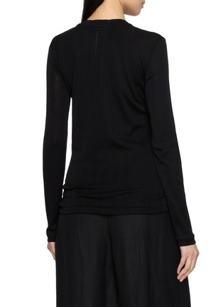 Back View - Click To Enlarge - THE ROW - Dantea Cotton T-Shirt