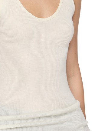  - THE ROW - Danel Wool Silk Tank Top