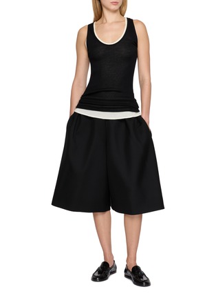 Figure View - Click To Enlarge - THE ROW - Danel Wool Silk Tank Top