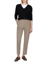 Figure View - Click To Enlarge - THE ROW - Eranza High Waist Pants