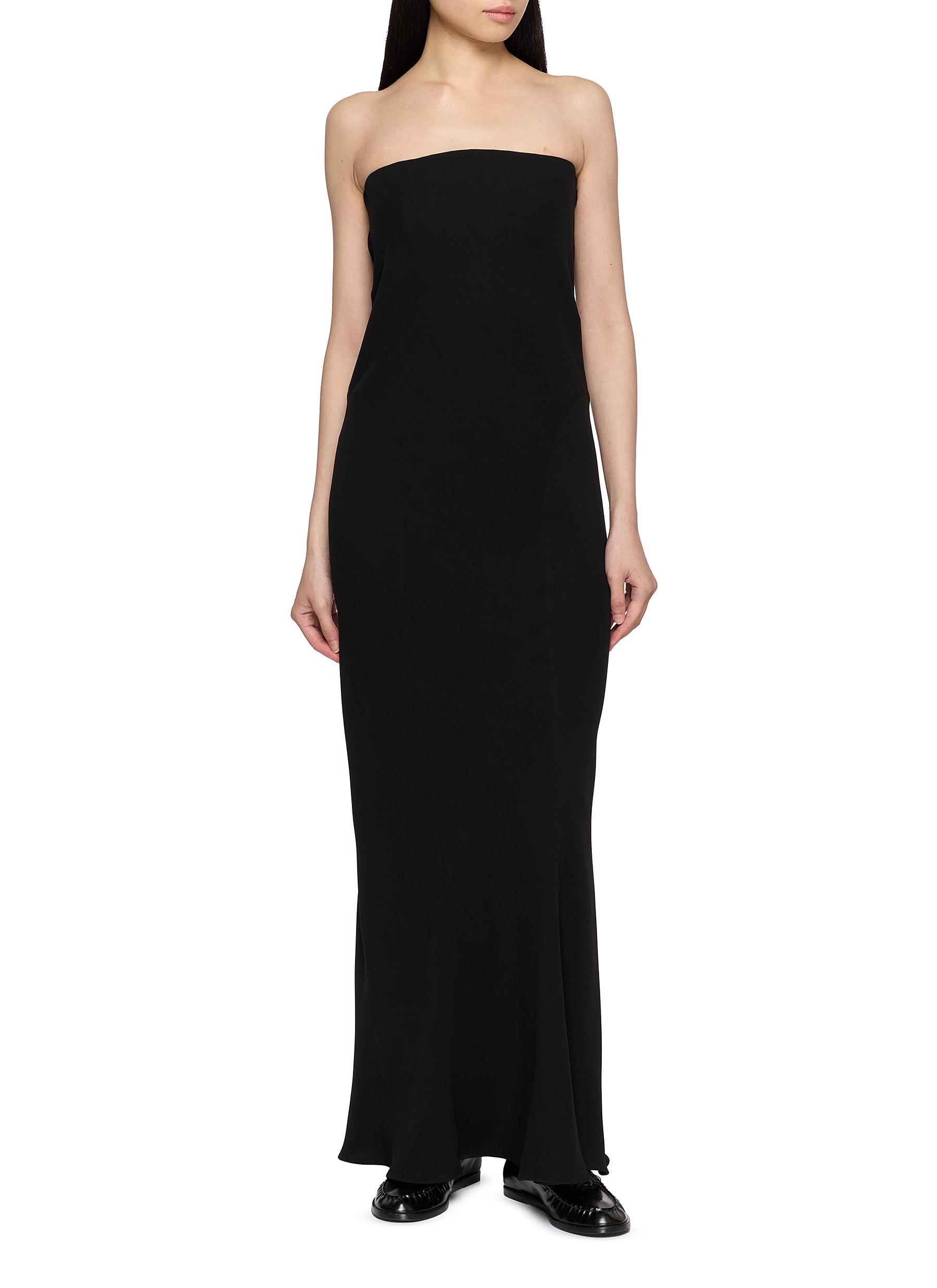 the row silk maxi dress THE ROW Barika Maxi Slip Silk Dress