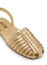 Detail View - Click To Enlarge - MIU MIU - Fisherman Leather Sandals