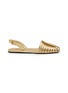 MIU MIU Fisherman Leather Sandals