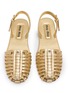 Figure View - Click To Enlarge - MIU MIU - Fisherman Leather Sandals
