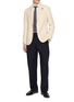 Figure View - Click To Enlarge - LARDINI - Single Breasted Knit Blazer