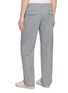 Back View - Click To Enlarge - LARDINI - Drawstring Elasticated Waist Pants