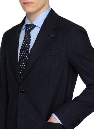  - LARDINI - Pinstripe Single Breasted Suit