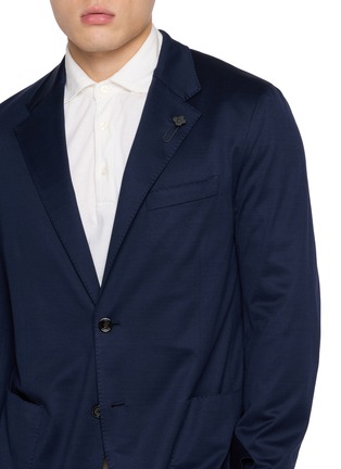  - LARDINI - Single Breasted Cotton Blazer