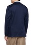 Back View - Click To Enlarge - LARDINI - Single Breasted Cotton Blazer