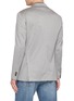 Back View - Click To Enlarge - LARDINI - Single Breasted Jersey Blazer