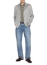 Figure View - Click To Enlarge - LARDINI - Single Breasted Jersey Blazer