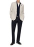 Figure View - Click To Enlarge - LARDINI - Single Breasted Blazer