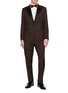 LARDINI Single Breasted Smoking Suit