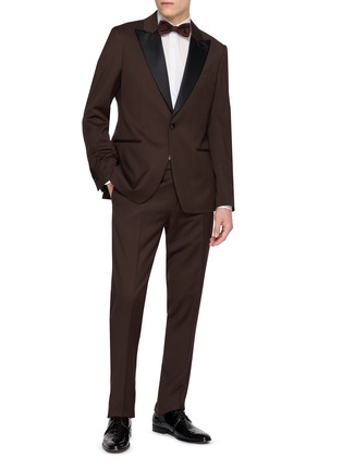 Figure View - Click To Enlarge - LARDINI - Single Breasted Smoking Suit