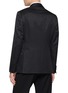 Back View - Click To Enlarge - LARDINI - Shawl Lapel Single Breasted Blazer