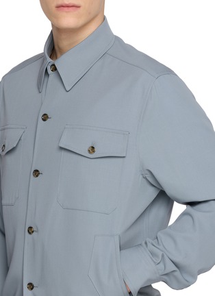  - LARDINI - Flap Pocket Shirt Jacket