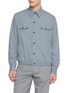 LARDINI Flap Pocket Shirt Jacket