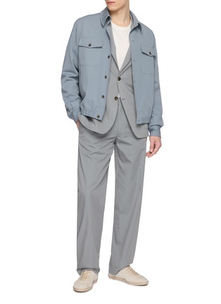 Figure View - Click To Enlarge - LARDINI - Single Breasted Blazer