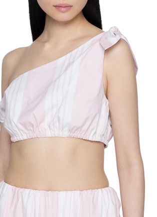  - POSSE - Striped One Shoulder Top