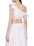 Back View - Click To Enlarge - POSSE - Striped One Shoulder Top