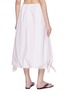 Back View - Click To Enlarge - POSSE - Bow Hem Striped Skirt