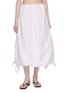 POSSE Bow Hem Striped Skirt