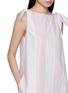  - POSSE - Bow Shoulder Striped Dress